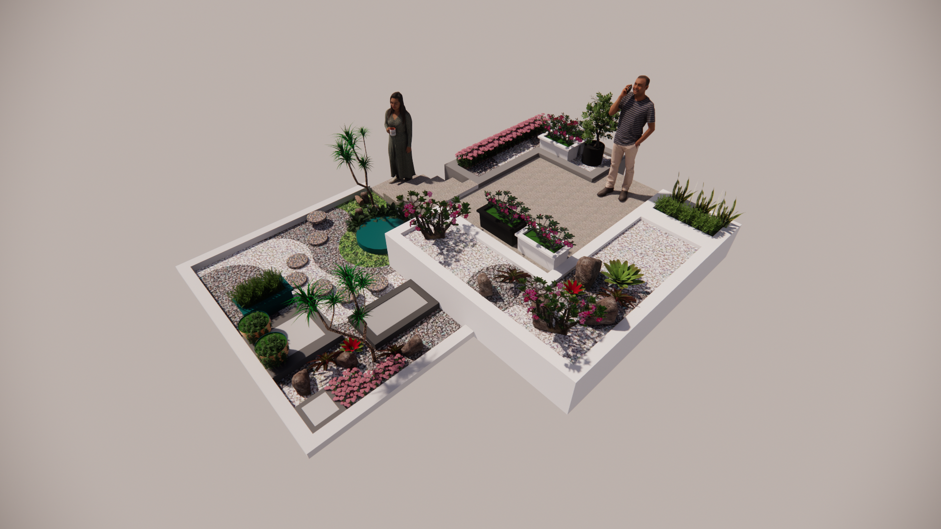 desain taman