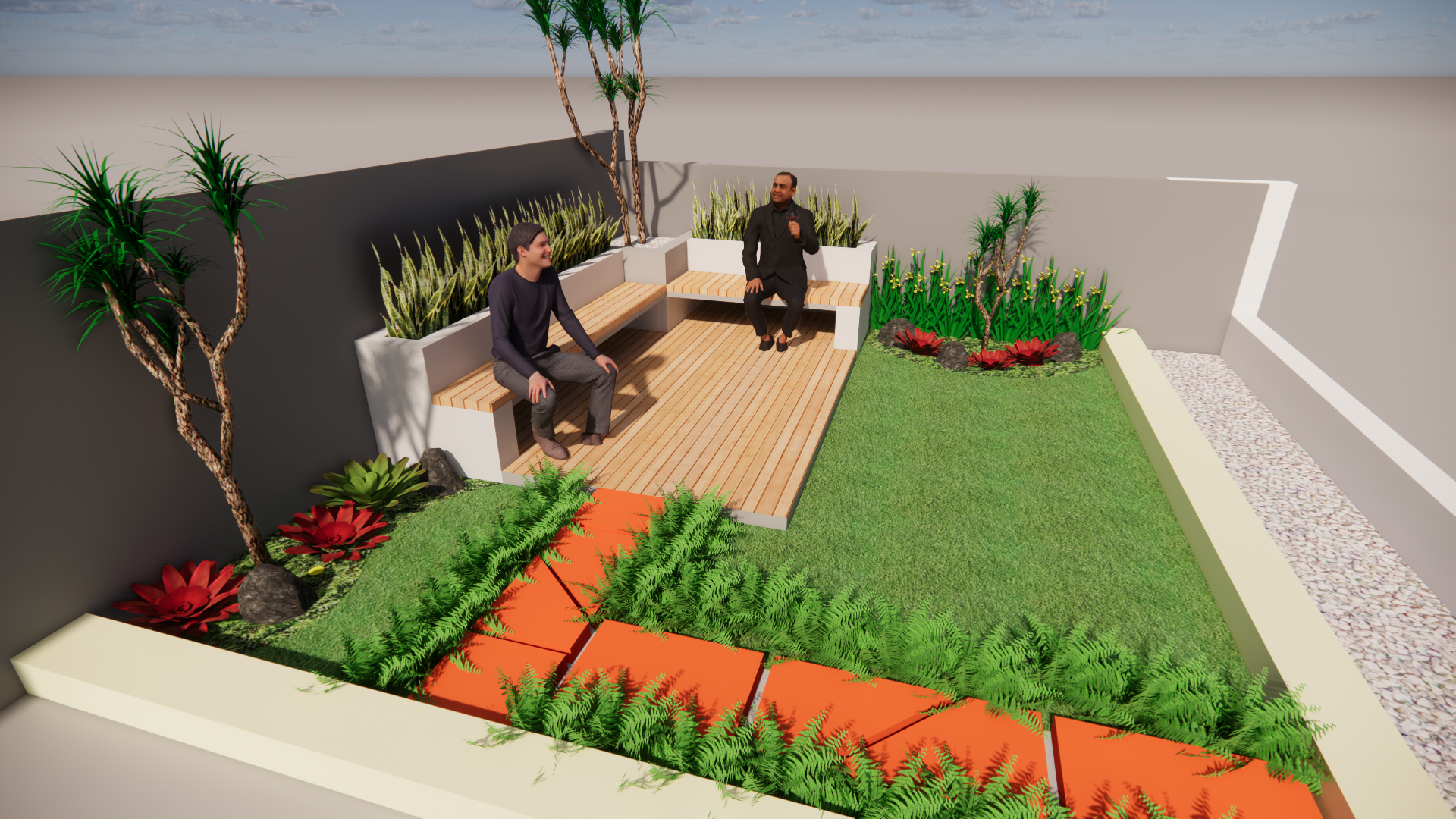 desain taman