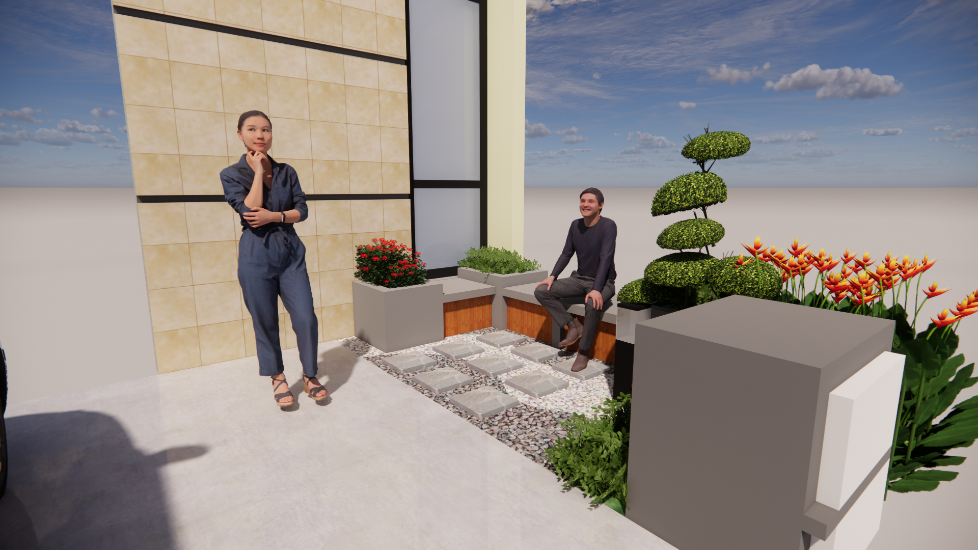 desain taman