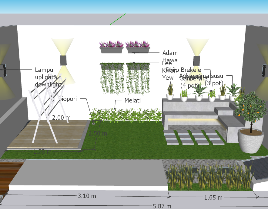 desain taman