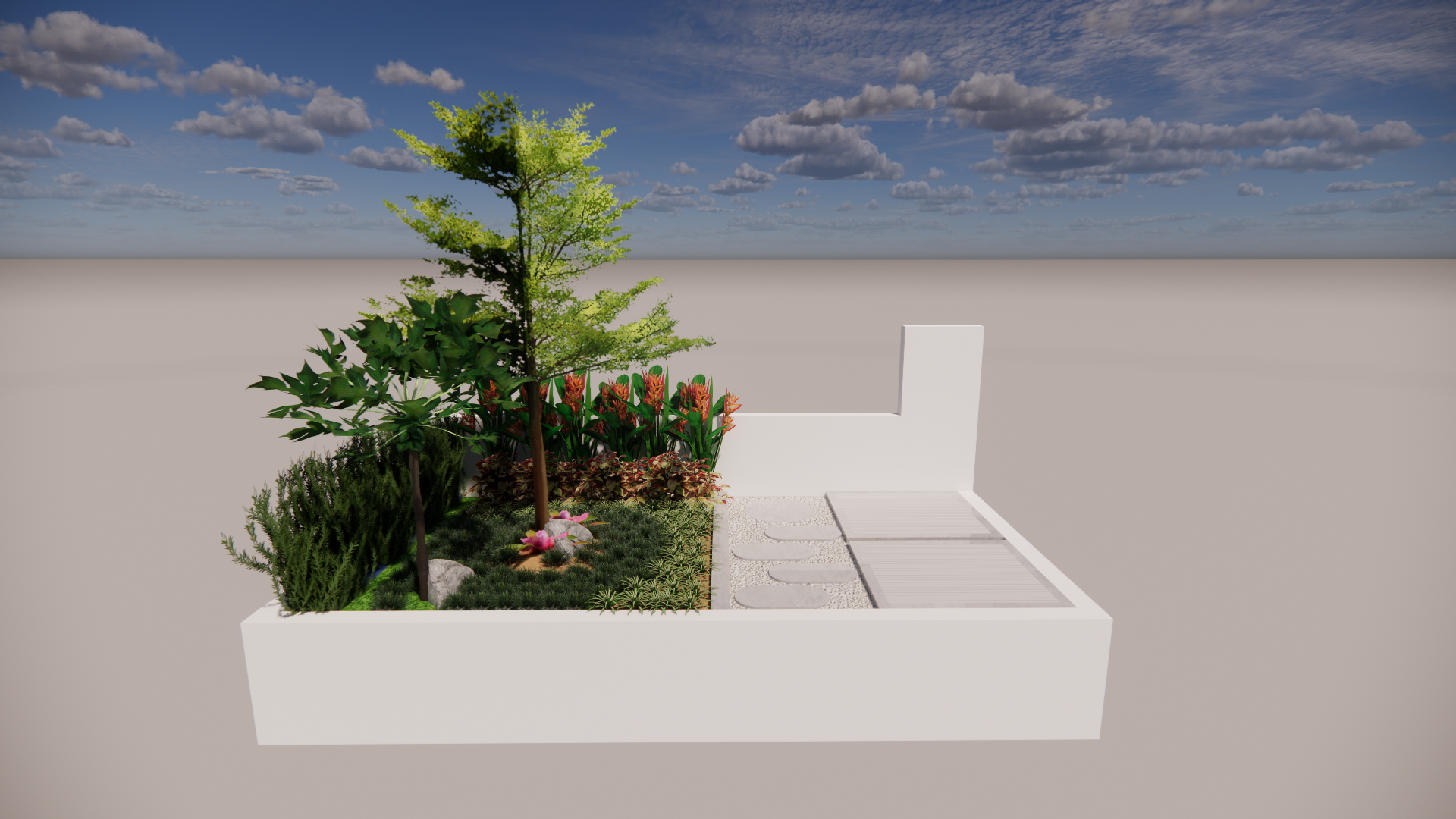 desain taman