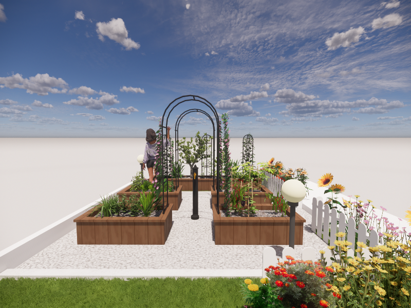 desain taman