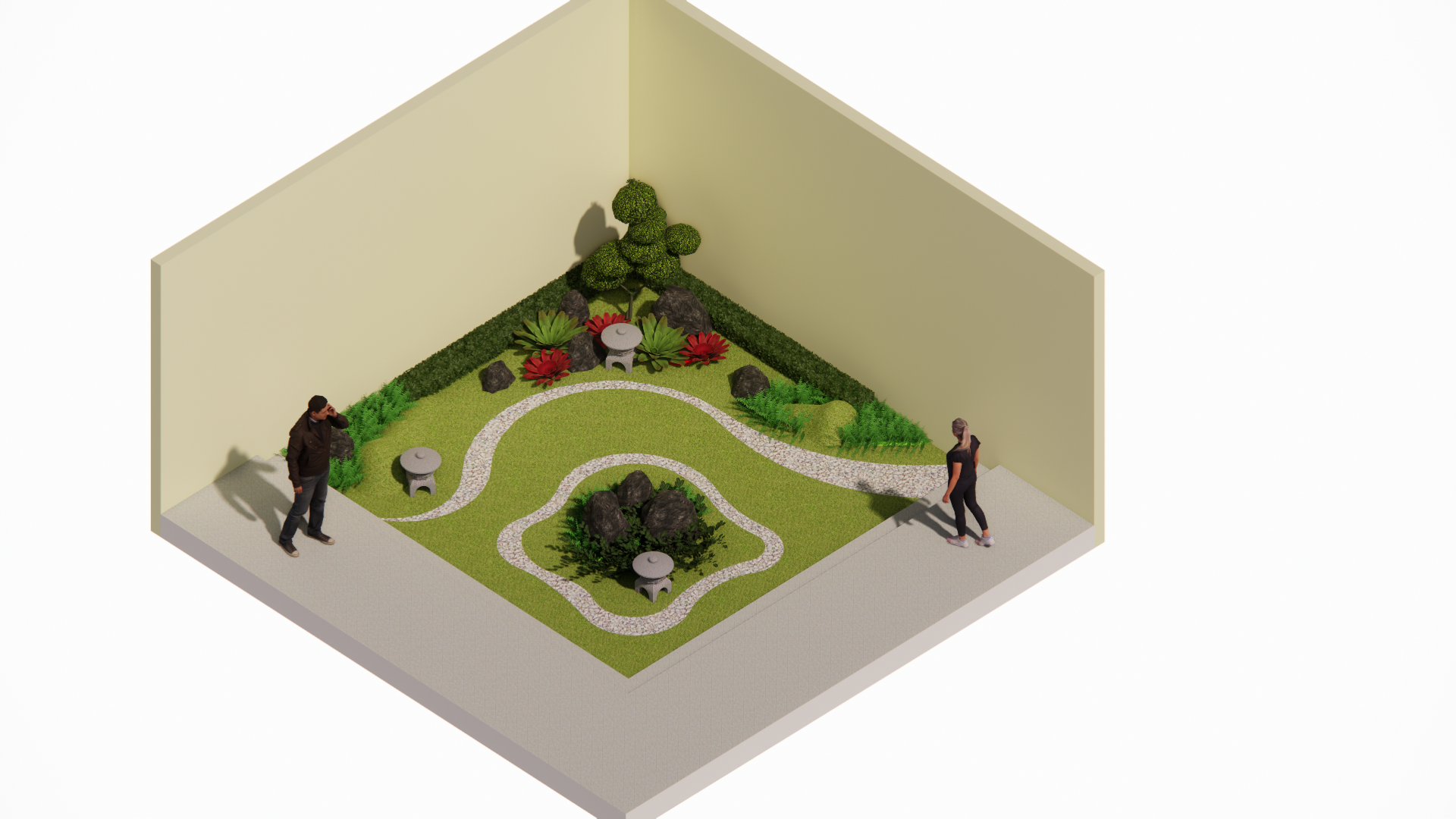 desain taman