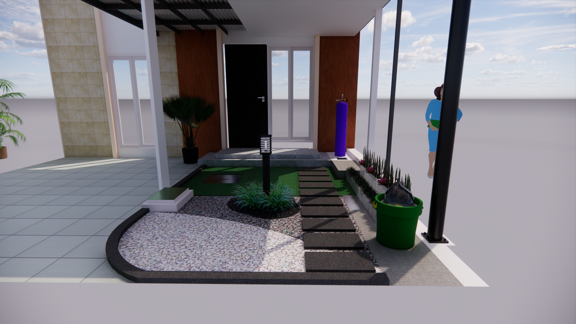 desain taman