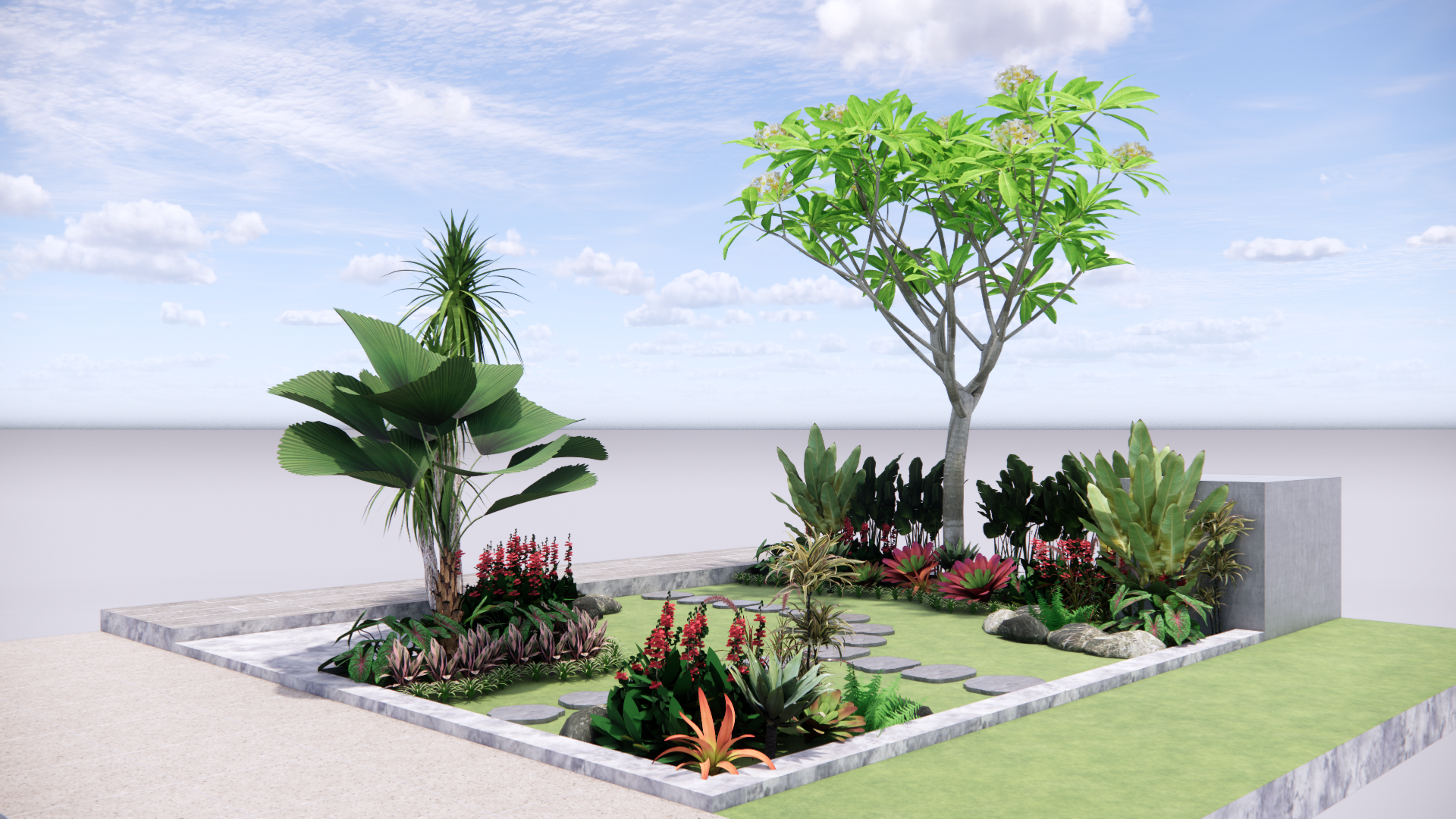 desain taman