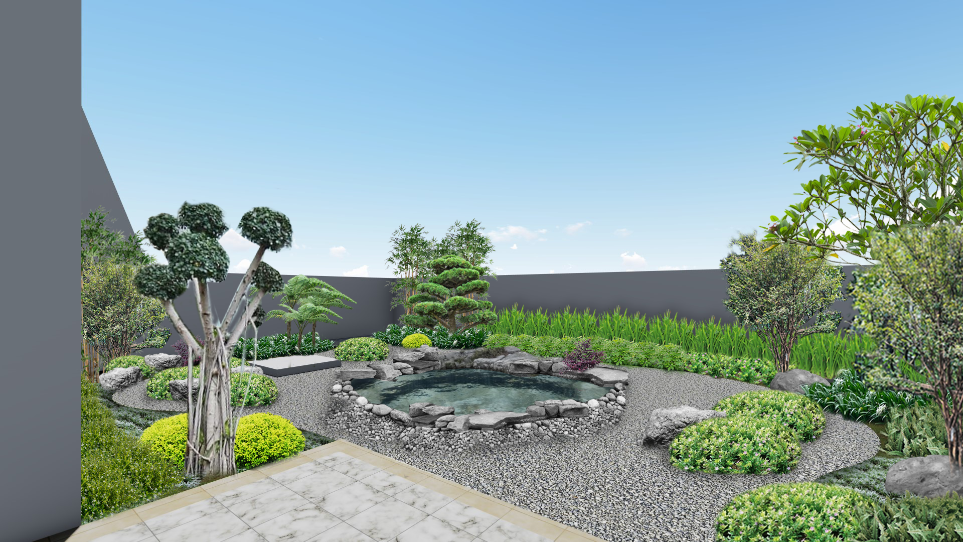 desain taman