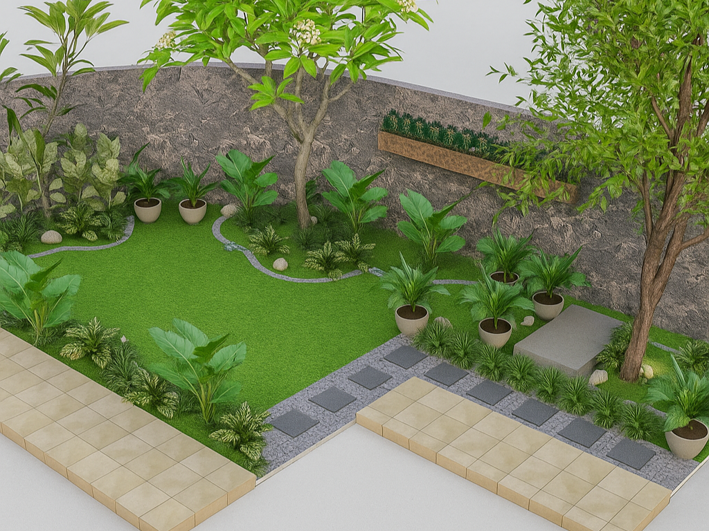 desain taman