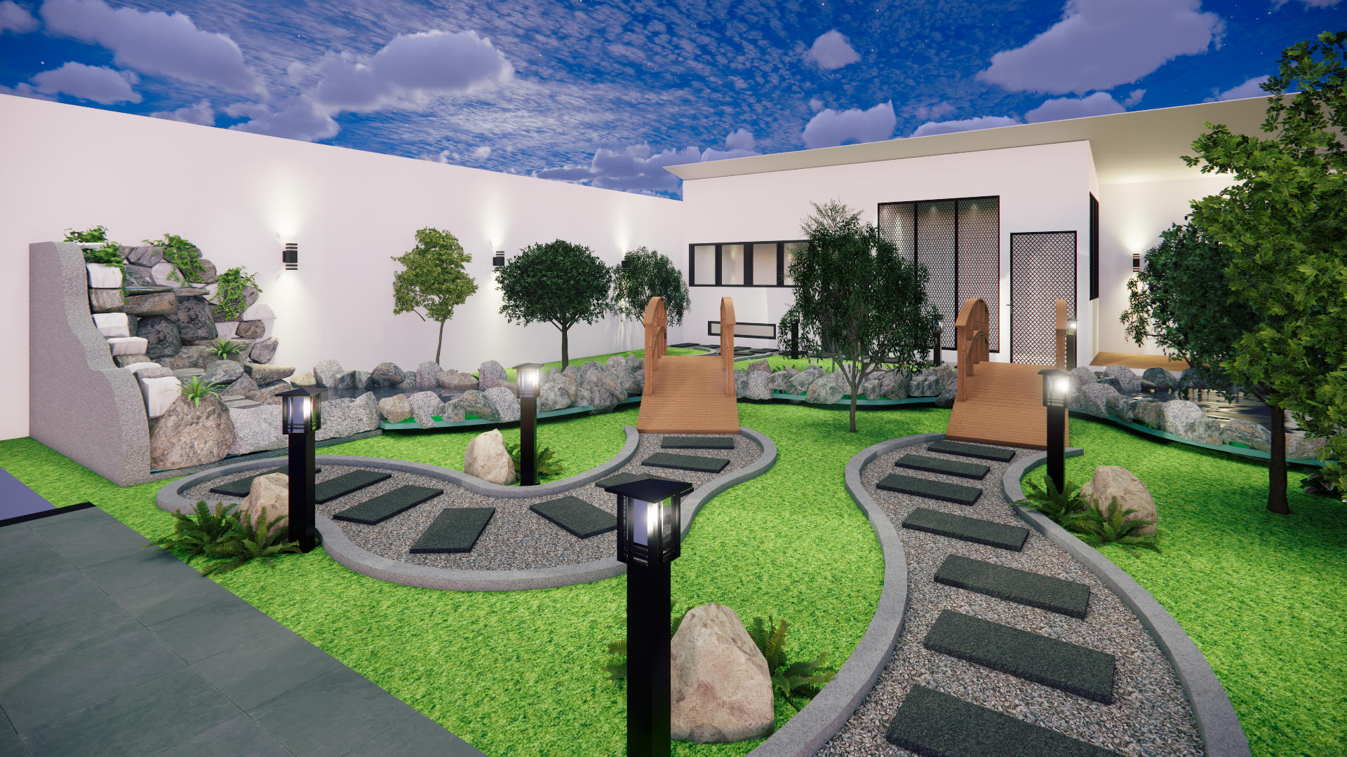 desain taman
