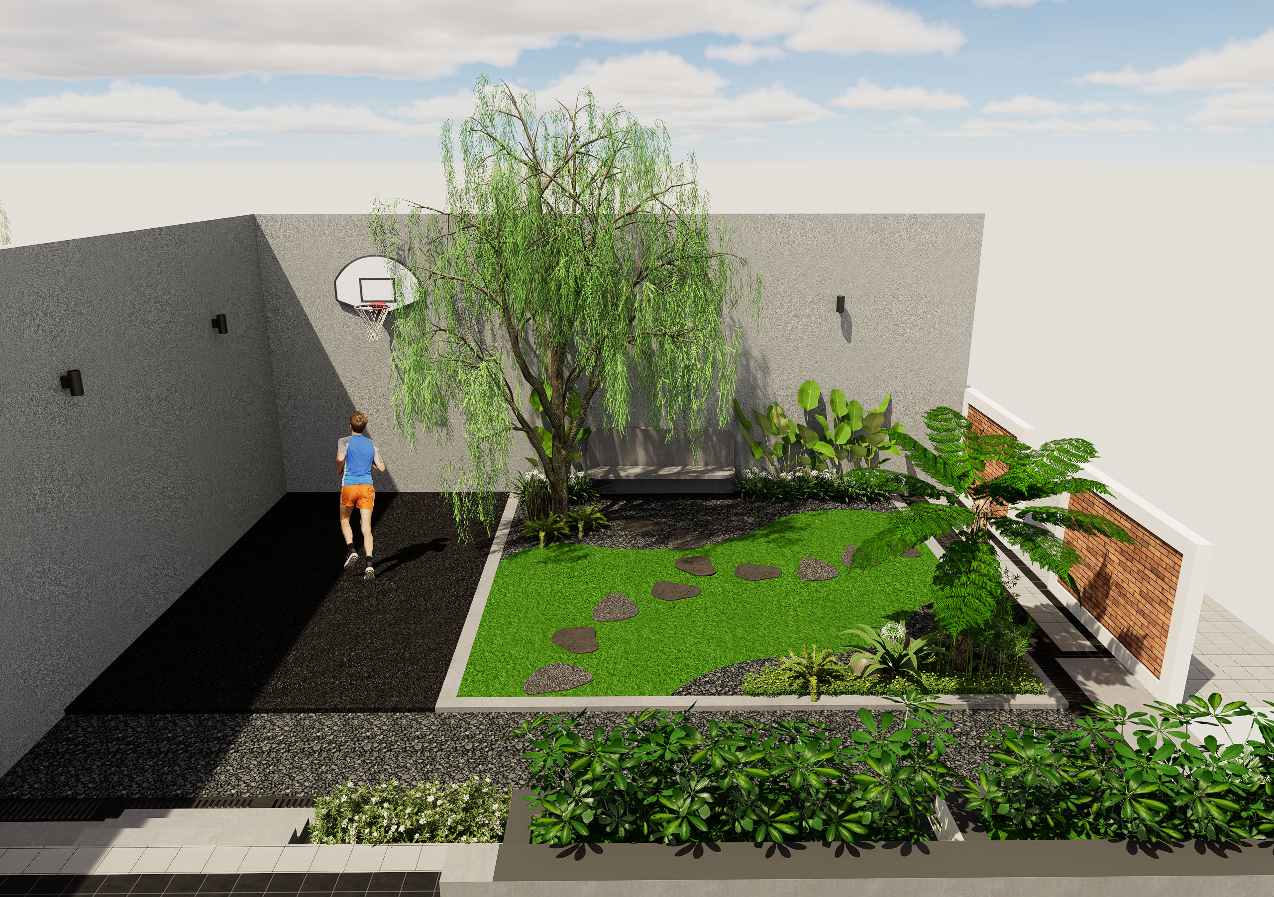 desain taman