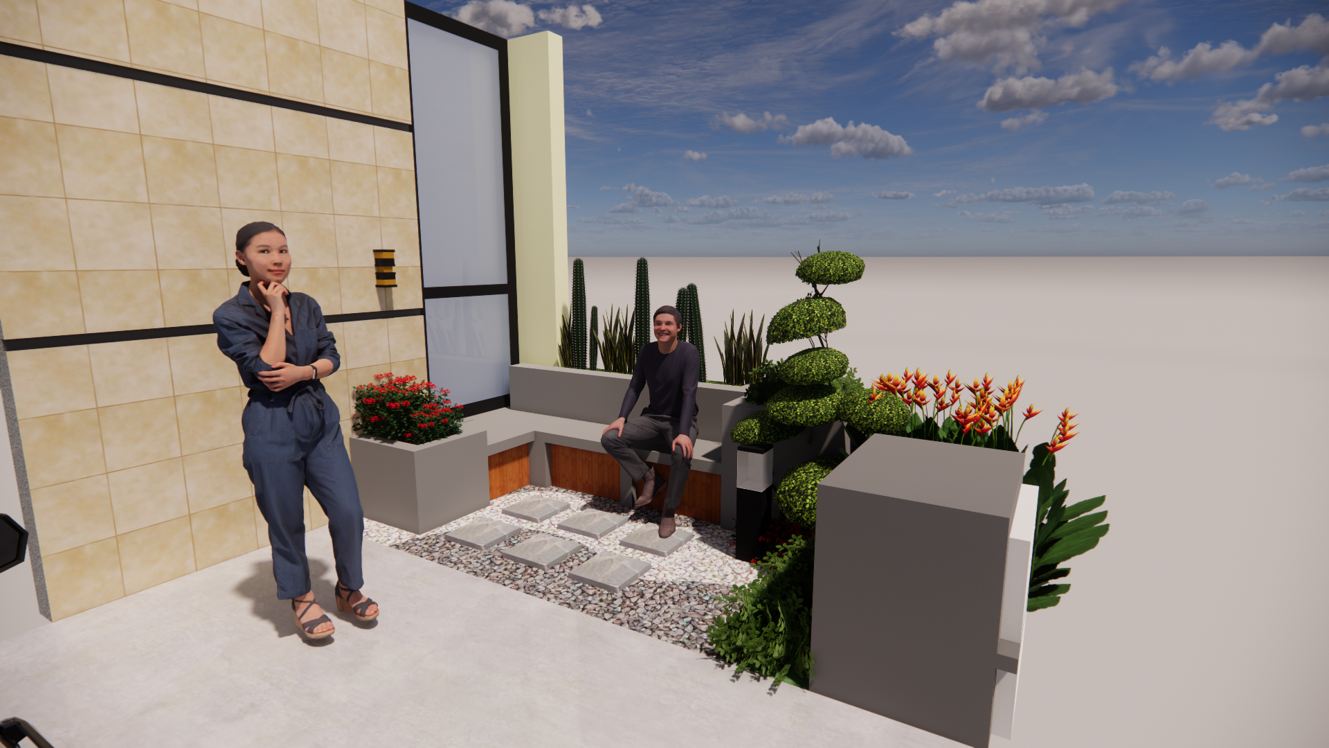 desain taman