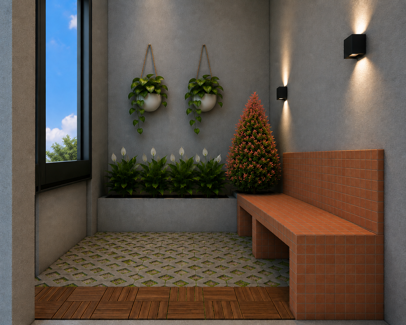 desain taman
