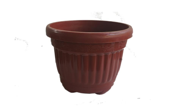 Pot Plastik ST-005 Merah Tua (d:45 t:34 l:26)