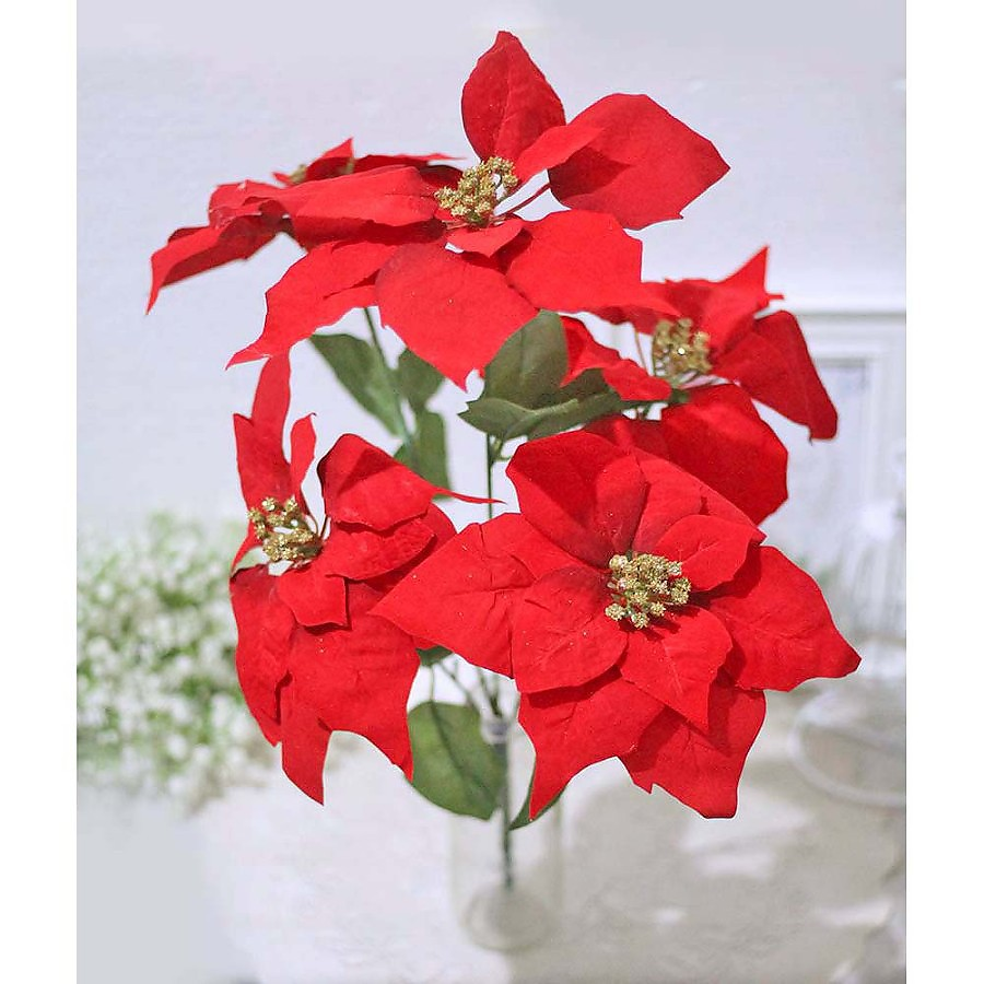 Kastuba Sintetis Merah Artificial (marketplace)