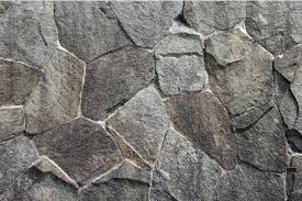 Finishing dinding - batu templek