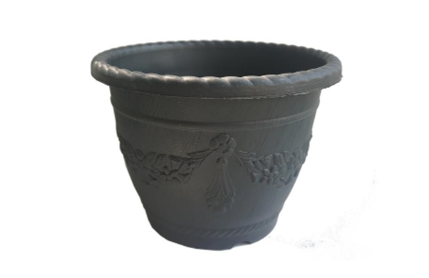 Pot Plastik ST-006 Hitam (d:20 t:16 l:13)