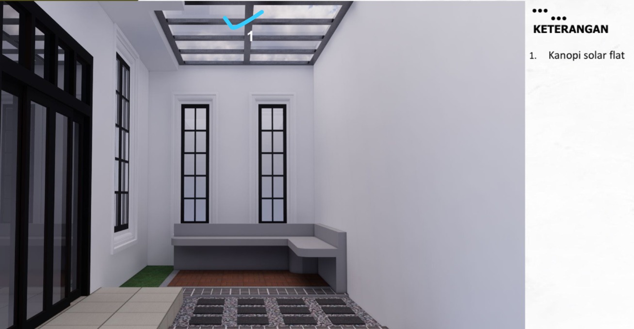 Katrol kanopi sliding