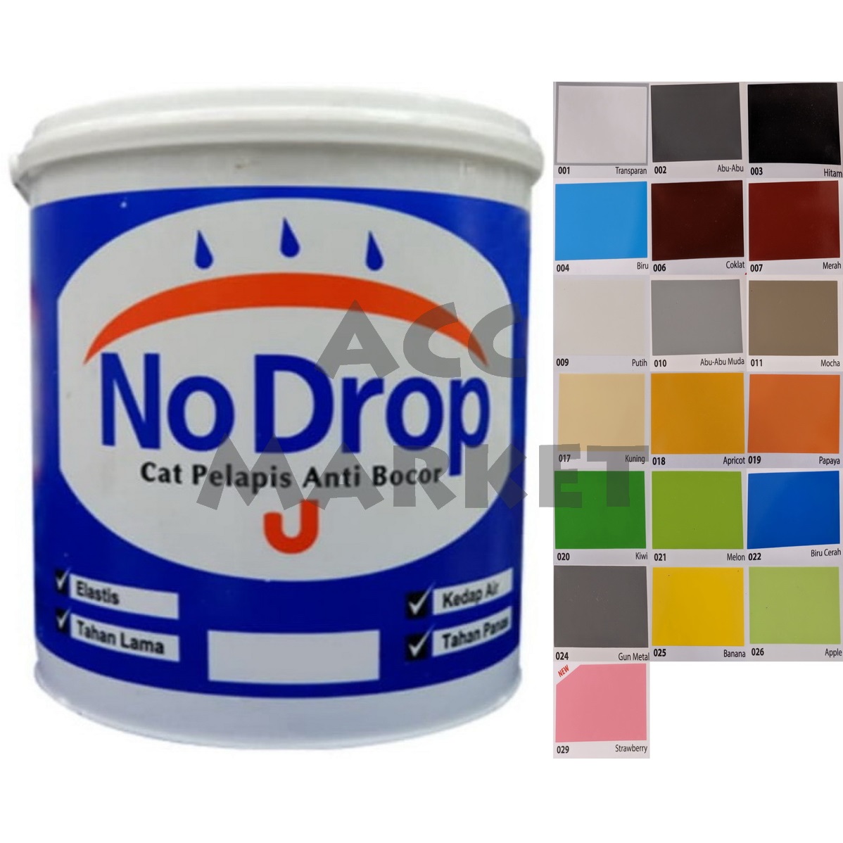 Cat No Drop (Harga 1kg)