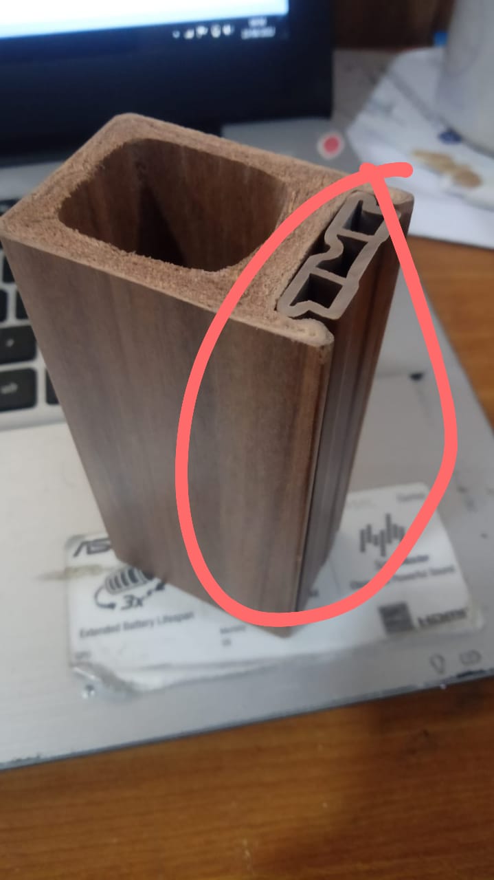 Duma clip on perbatang 3 meter