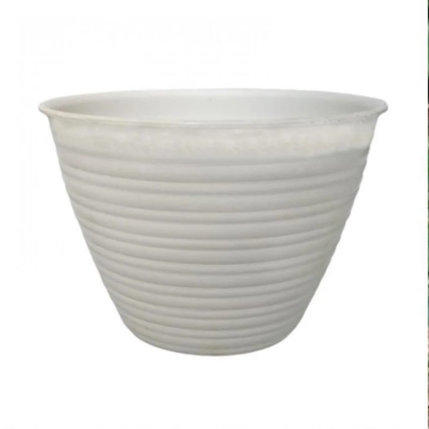 Pot Plastik ST-008 (Pot Tawon) Putih (d:15 t:11 l:9)